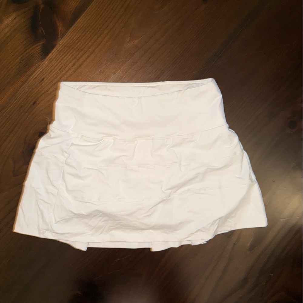 White Women's athletic Skirt